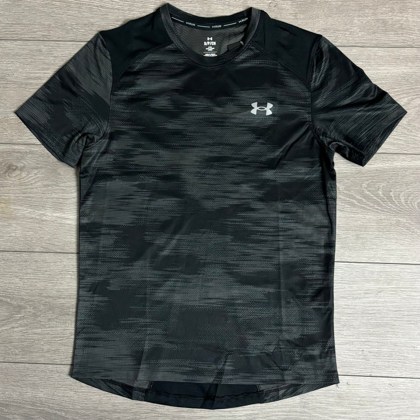 Under Armour Black Coolswitch Printed T-Shirt
