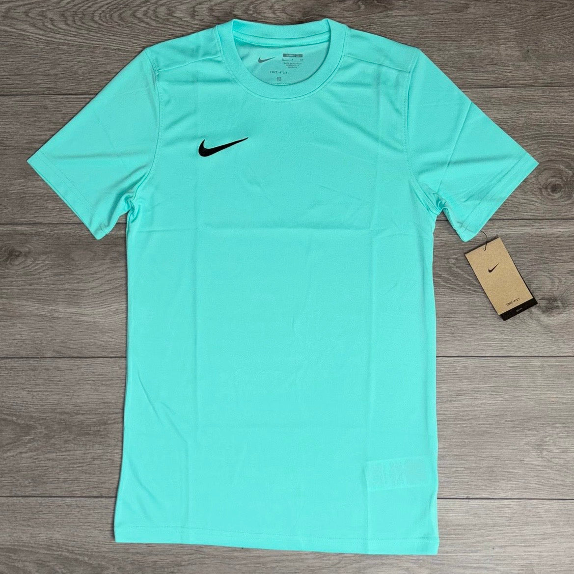 Nike Dri-FIT Black Short / Turquoise T-Shirt Set
