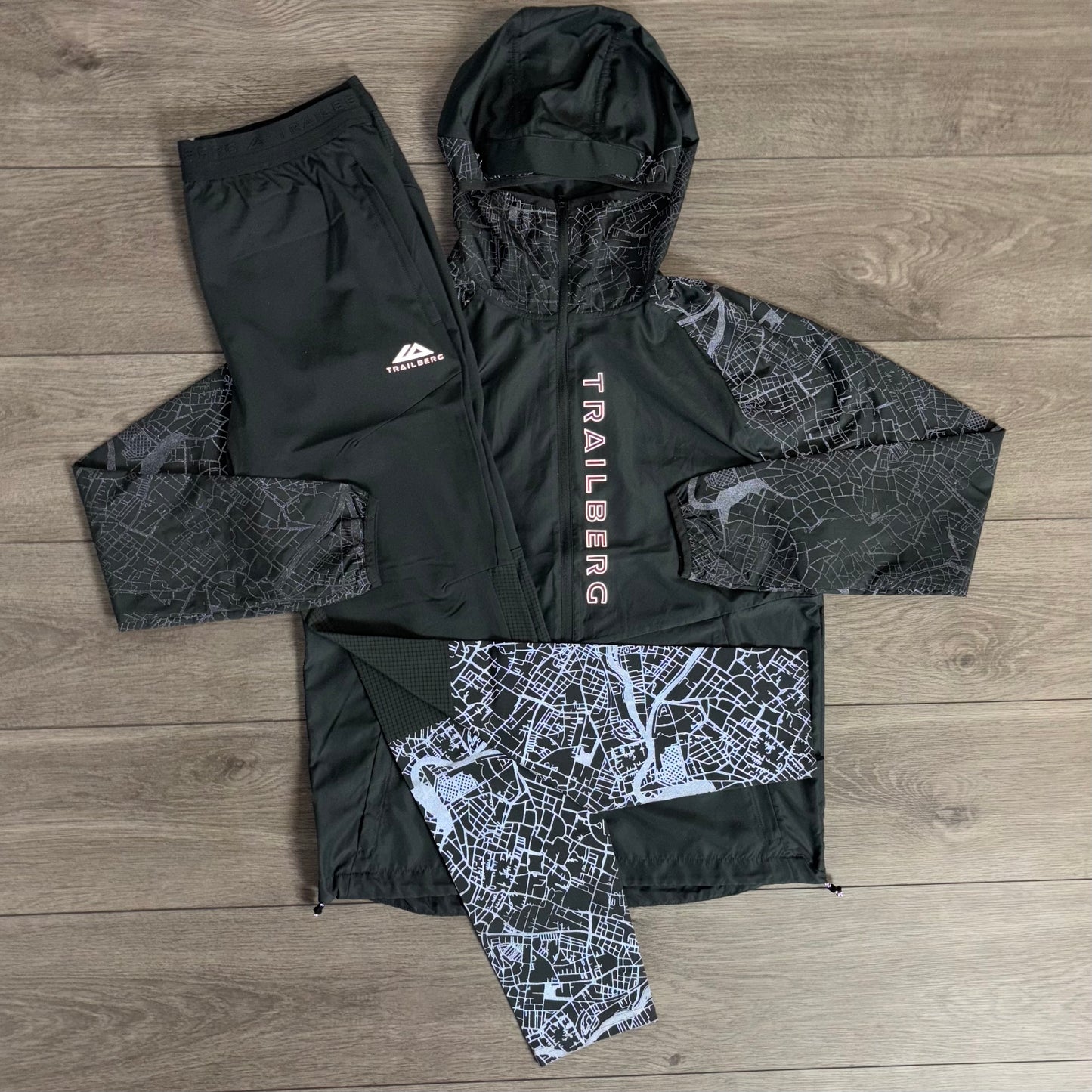 Trailberg Geneva Tracksuit Charcoal Grey
