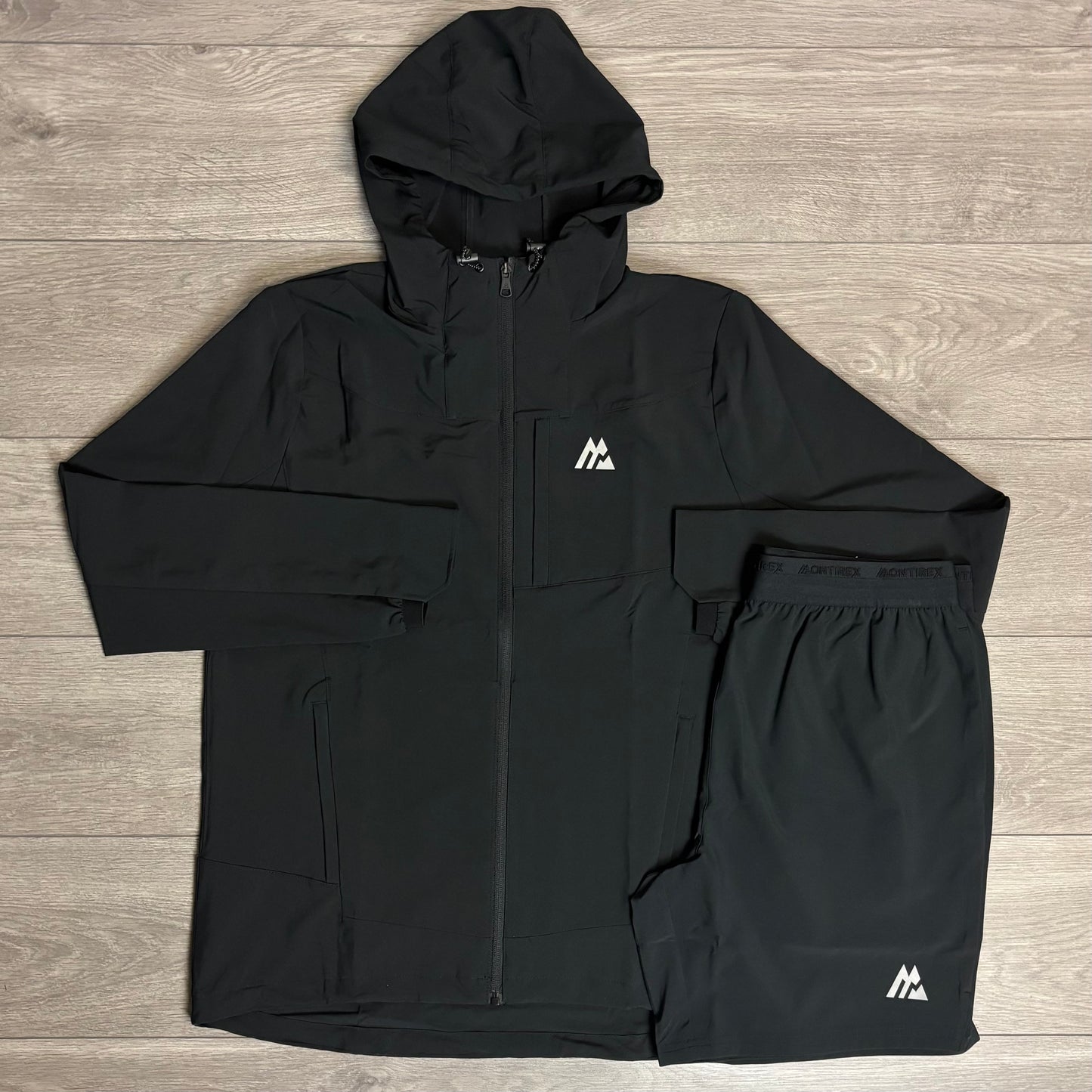 Montirex Shift 2.0 Jacket Black / Fly Short Black Set