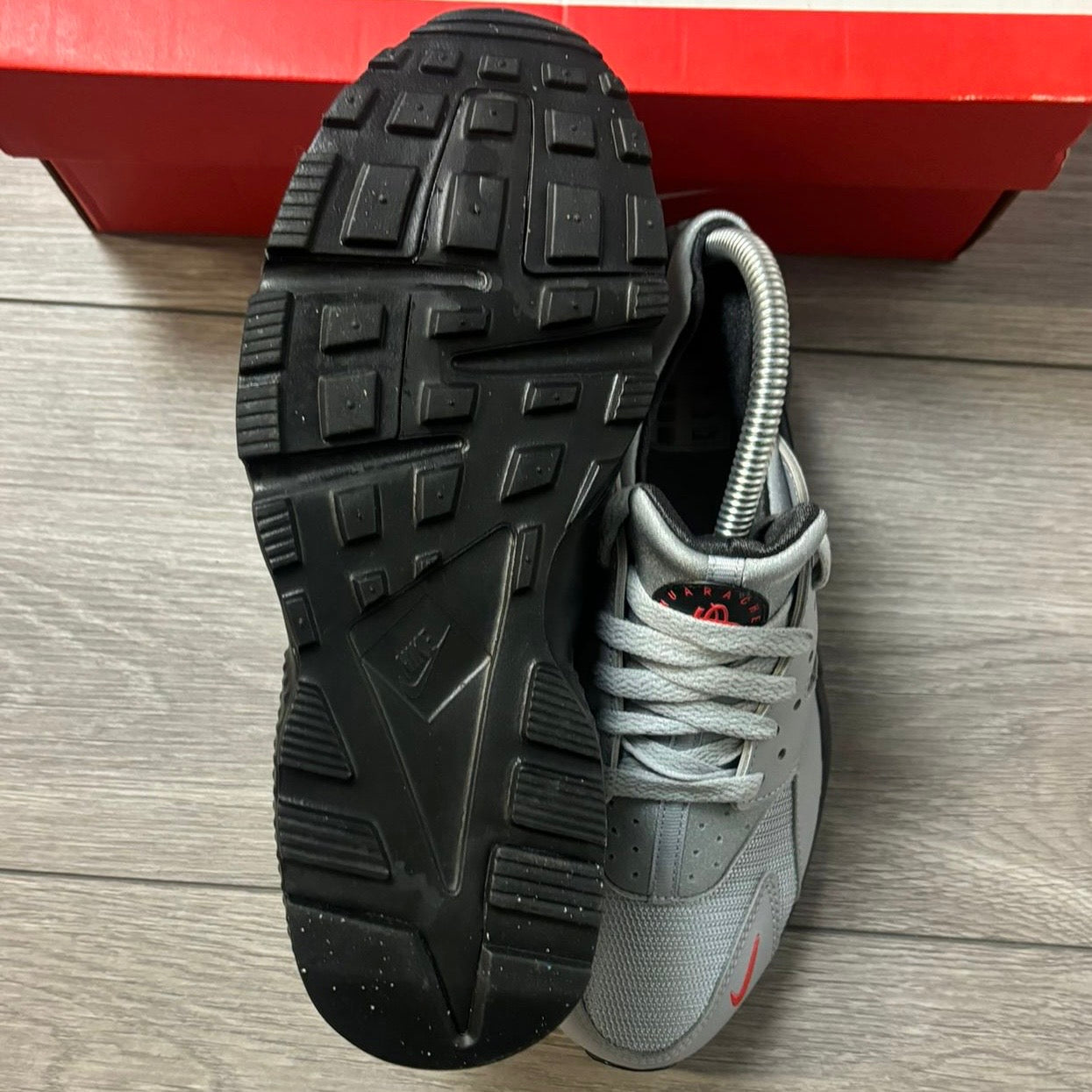 Nike Air Huarache Grey/Black/Red