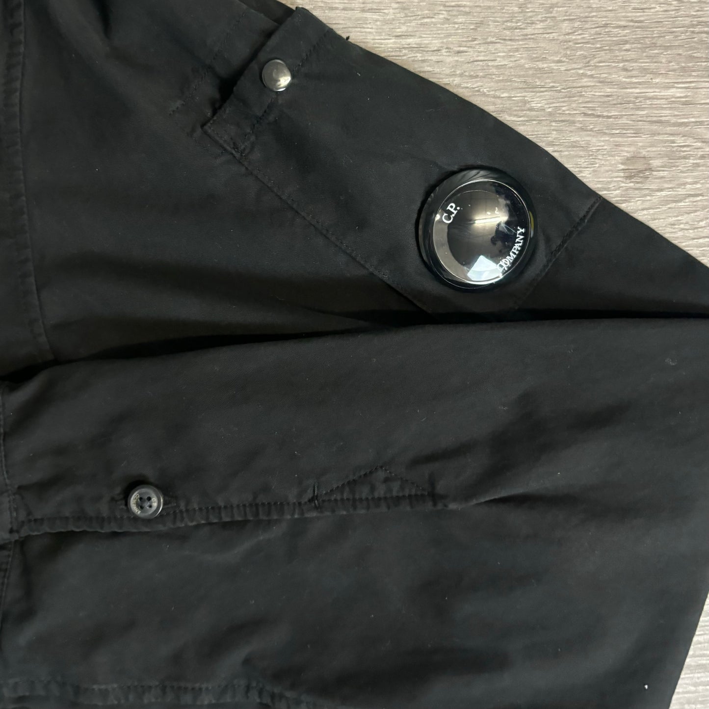 CP Company Black Lens Overshirt Jacket