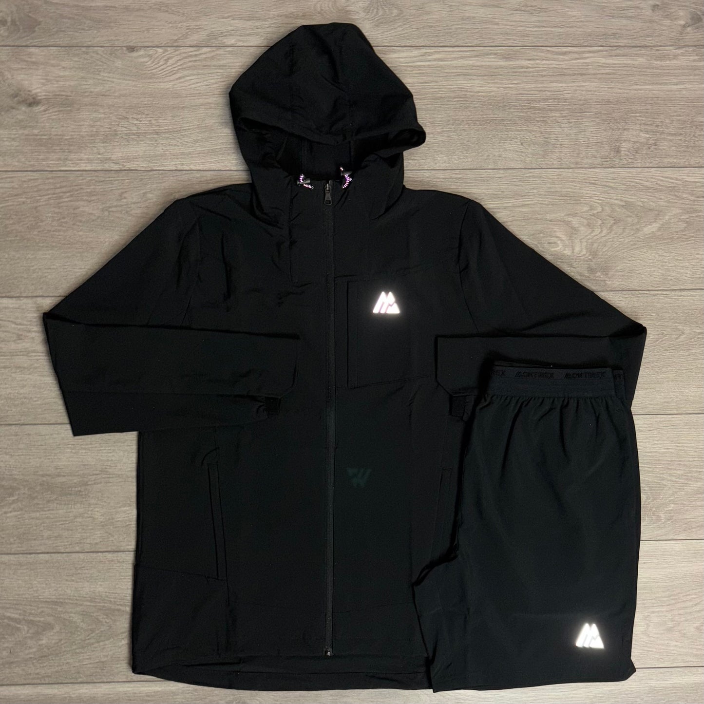 Montirex Shift 2.0 Jacket Black / Fly Short Black Set
