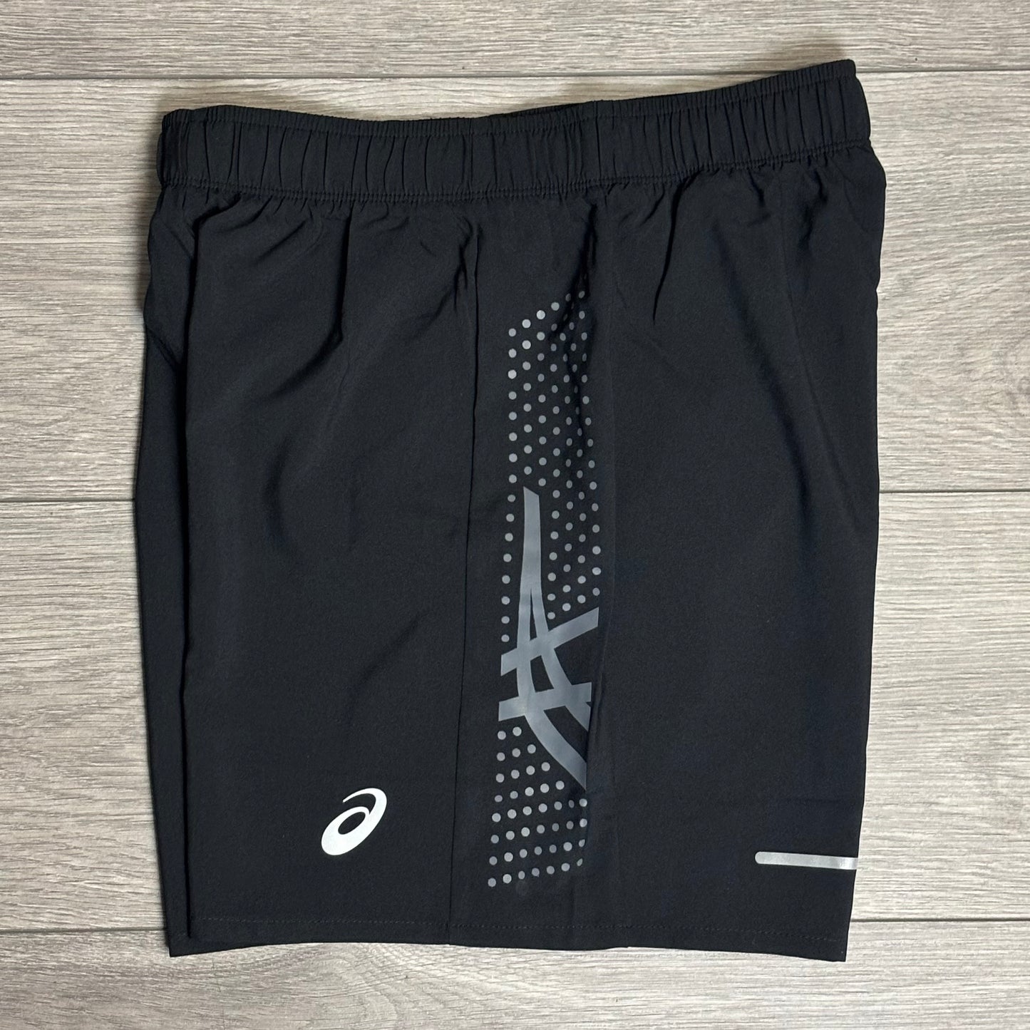 Asics Icon T-Shirt / Short Set Performance Black/Carrier Grey