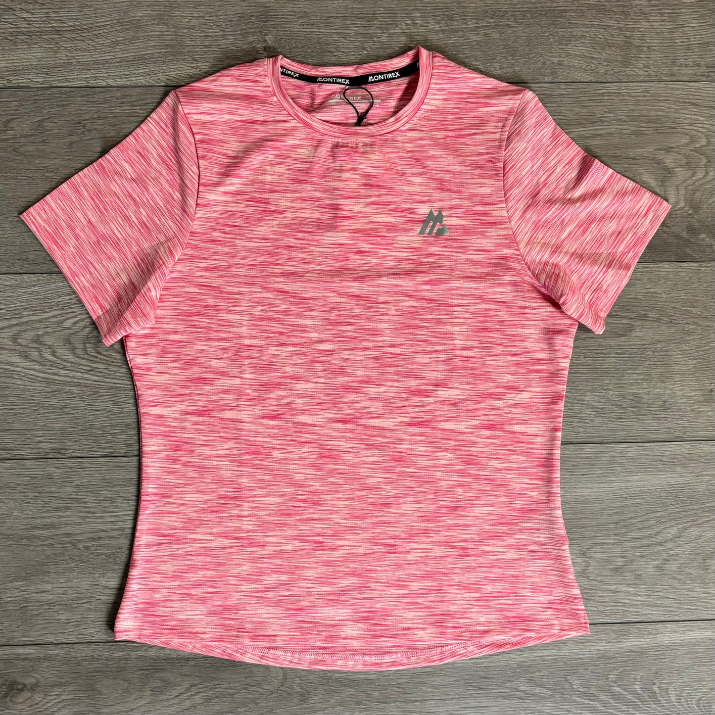 Womens Montirex Pink T-Shirt / Black Short Set