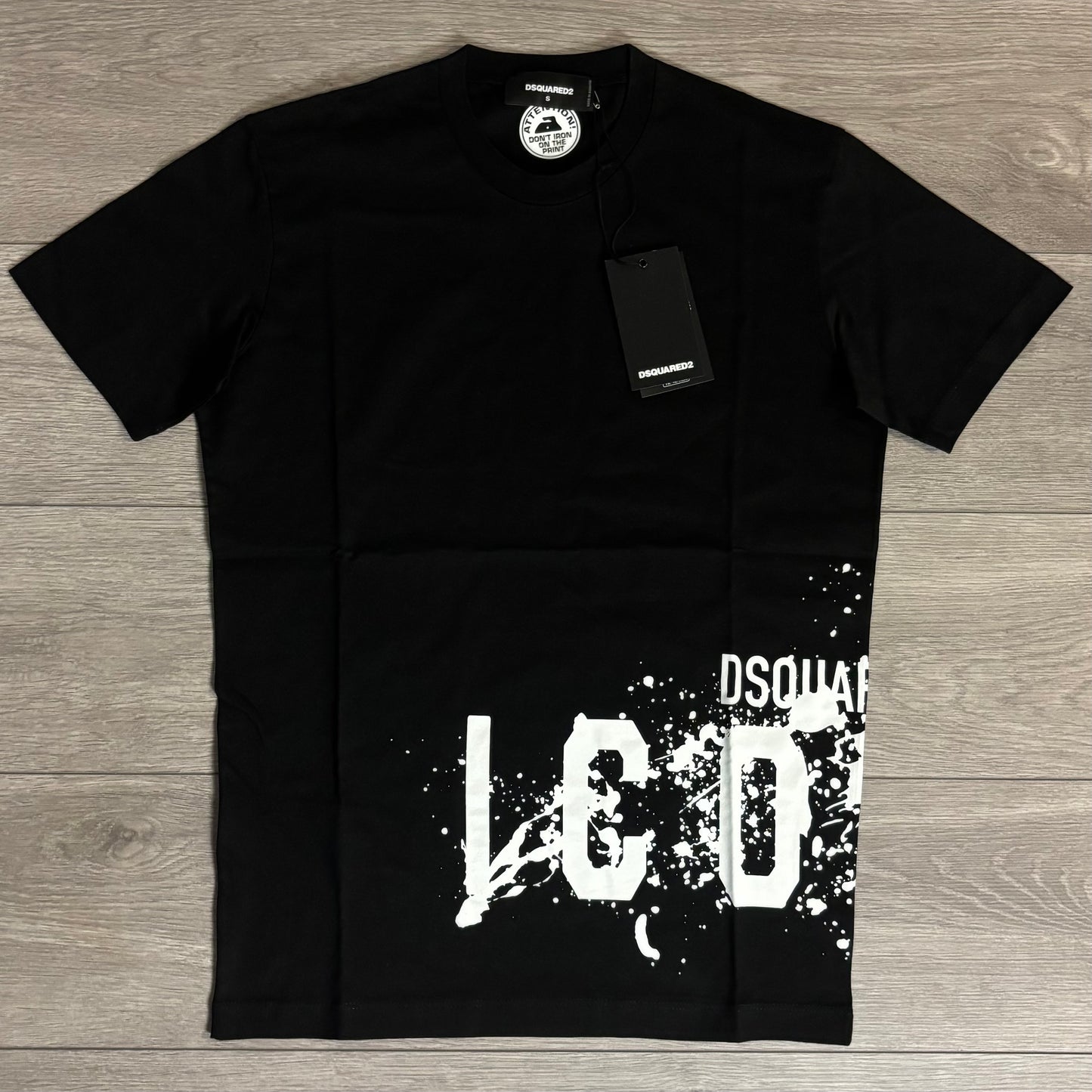 Dsquared2 Icon Splash Cool Fit T-Shirt Black