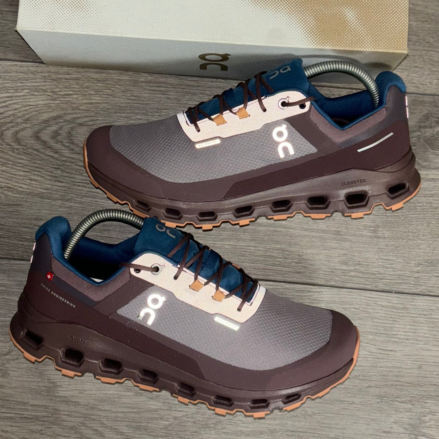 Pre-Loved ON Running Cloudvista Waterproof Zinc/Grape