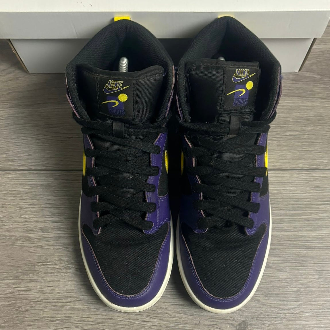 Pre-Loved Nike Dunk High Premium EMB Lakers