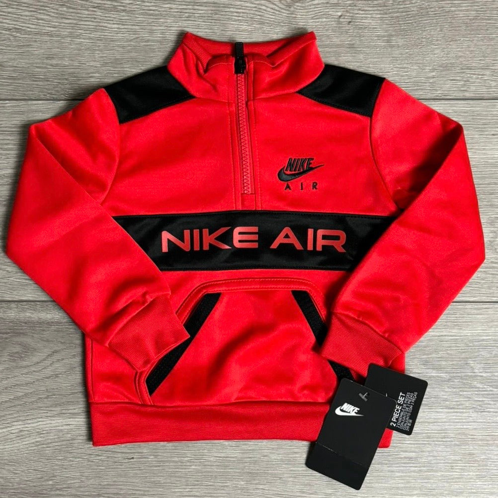 Infants Nike Air Red Tracksuit