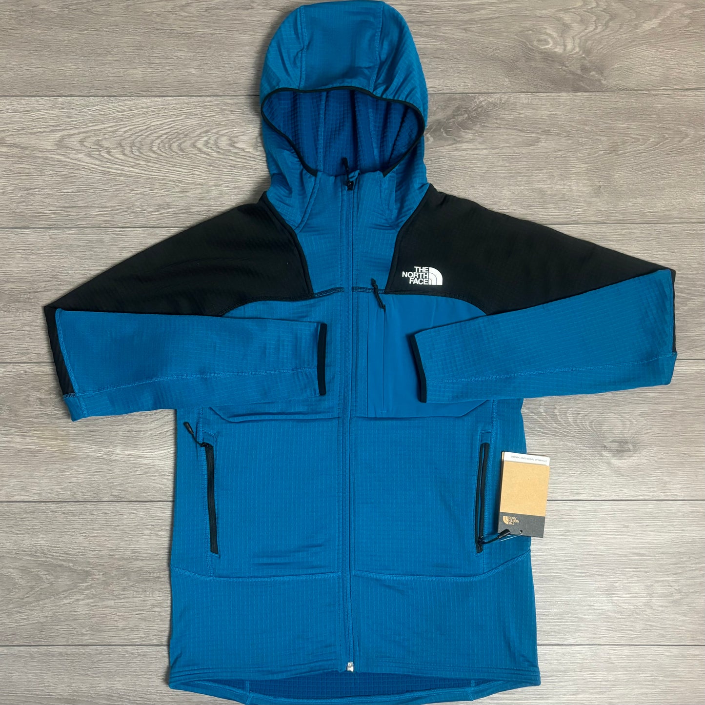 The North Face Adriatic Blue Stormgap Powergrid Hoodie