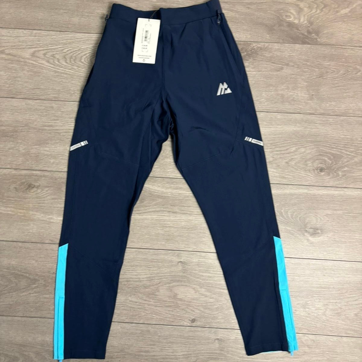 Montirex Run City Paris Jacket / Vector Woven Pant Tracksuit Navy/Midnight Blue/Grey