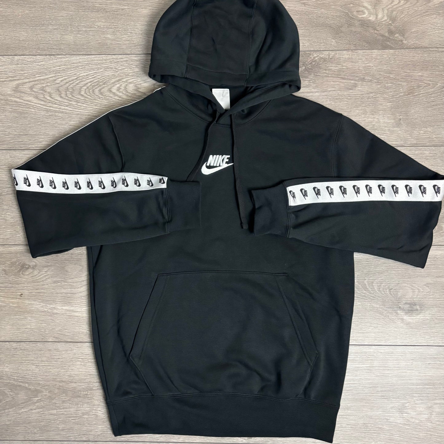 Nike Fleece Repeat Logo Tracksuit Black