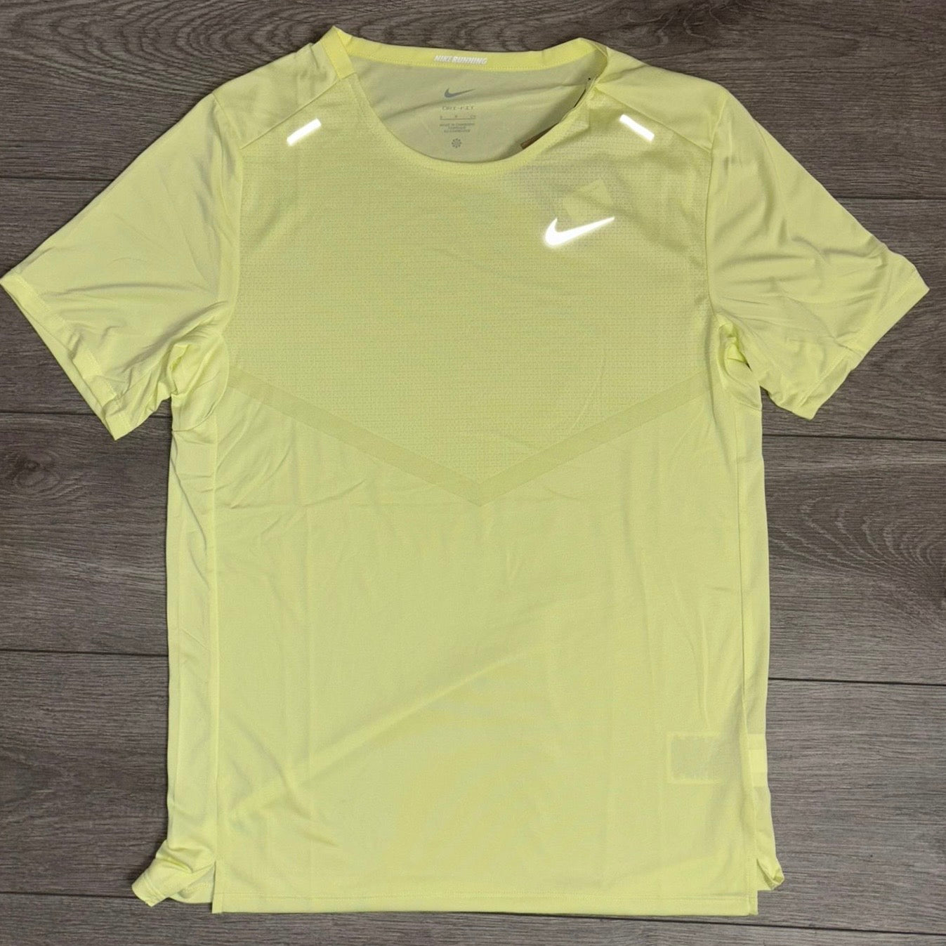 Nike Dri-FIT 365 Rise Yellow T-Shirt