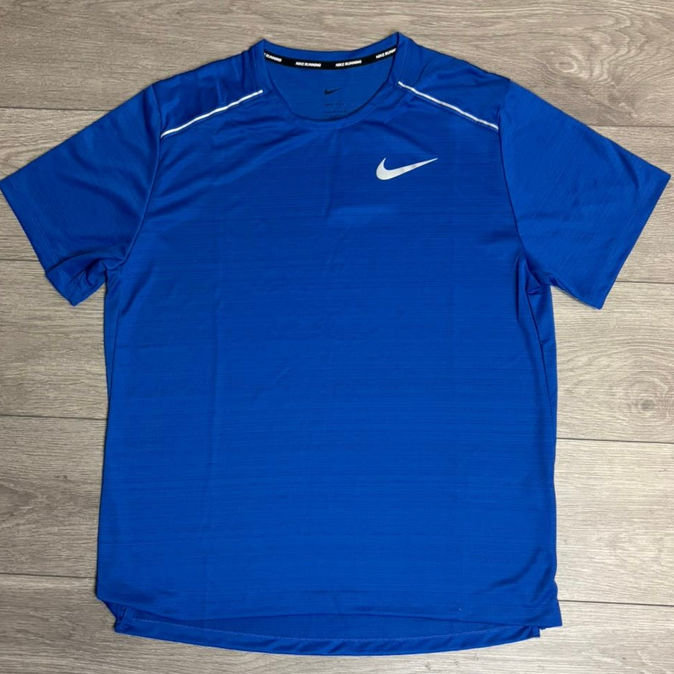 Nike Miler 1.0 Royal Blue T-Shirt / Flex Stride Shorts Royal Blue Set