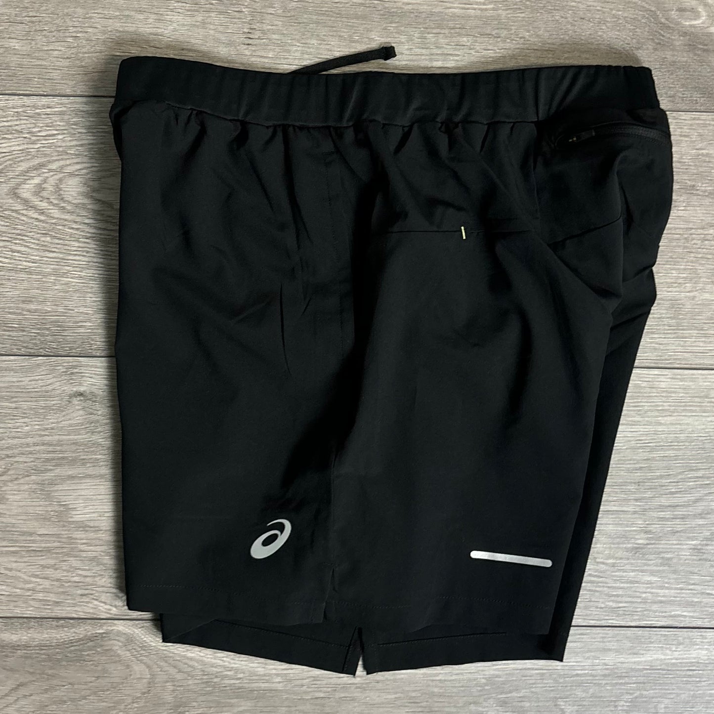 ASICS Icon SS Neon Green T-Shirt / Black Core Short Set