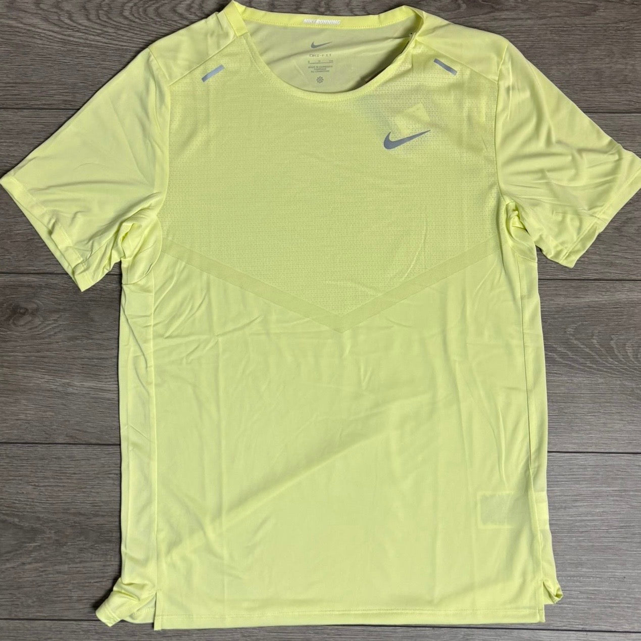Nike Dri-FIT 365 Rise Yellow T-Shirt