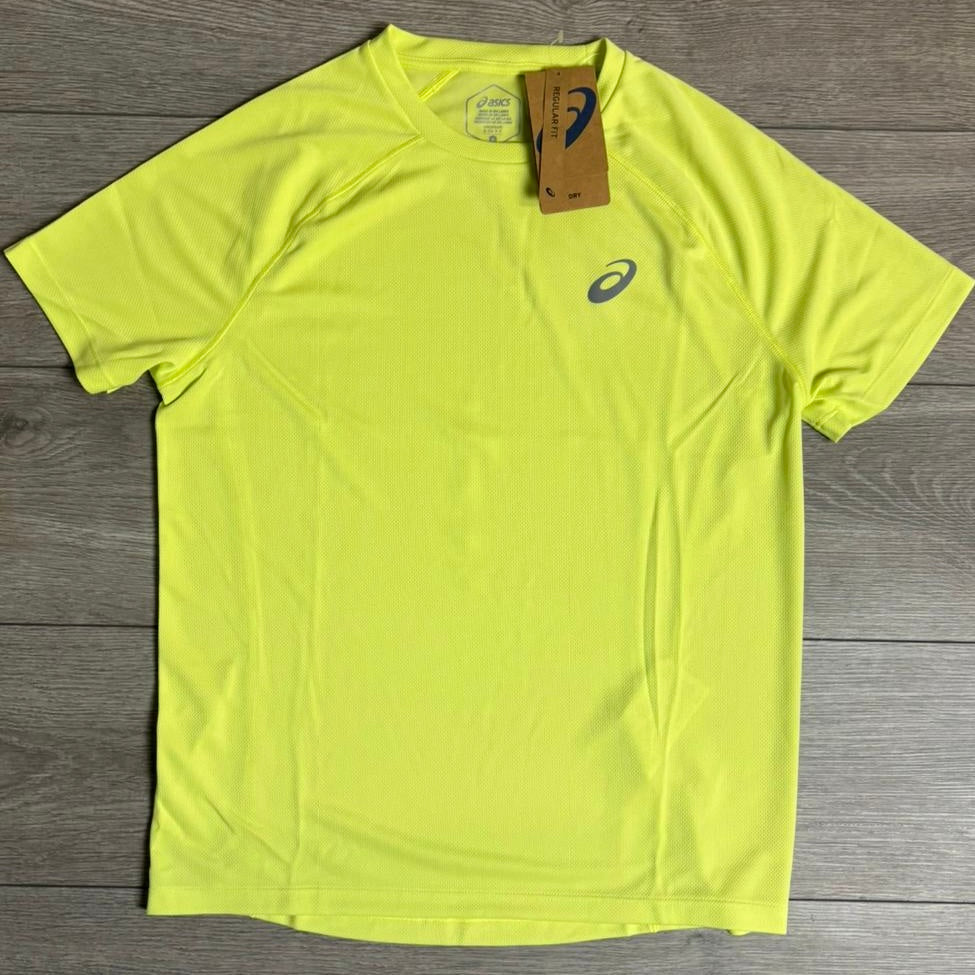 ASICS Sport Run T-Shirt Glow Yellow