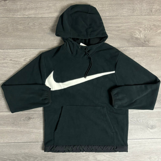 Nike Club Swoosh Black Fleece Hoodie