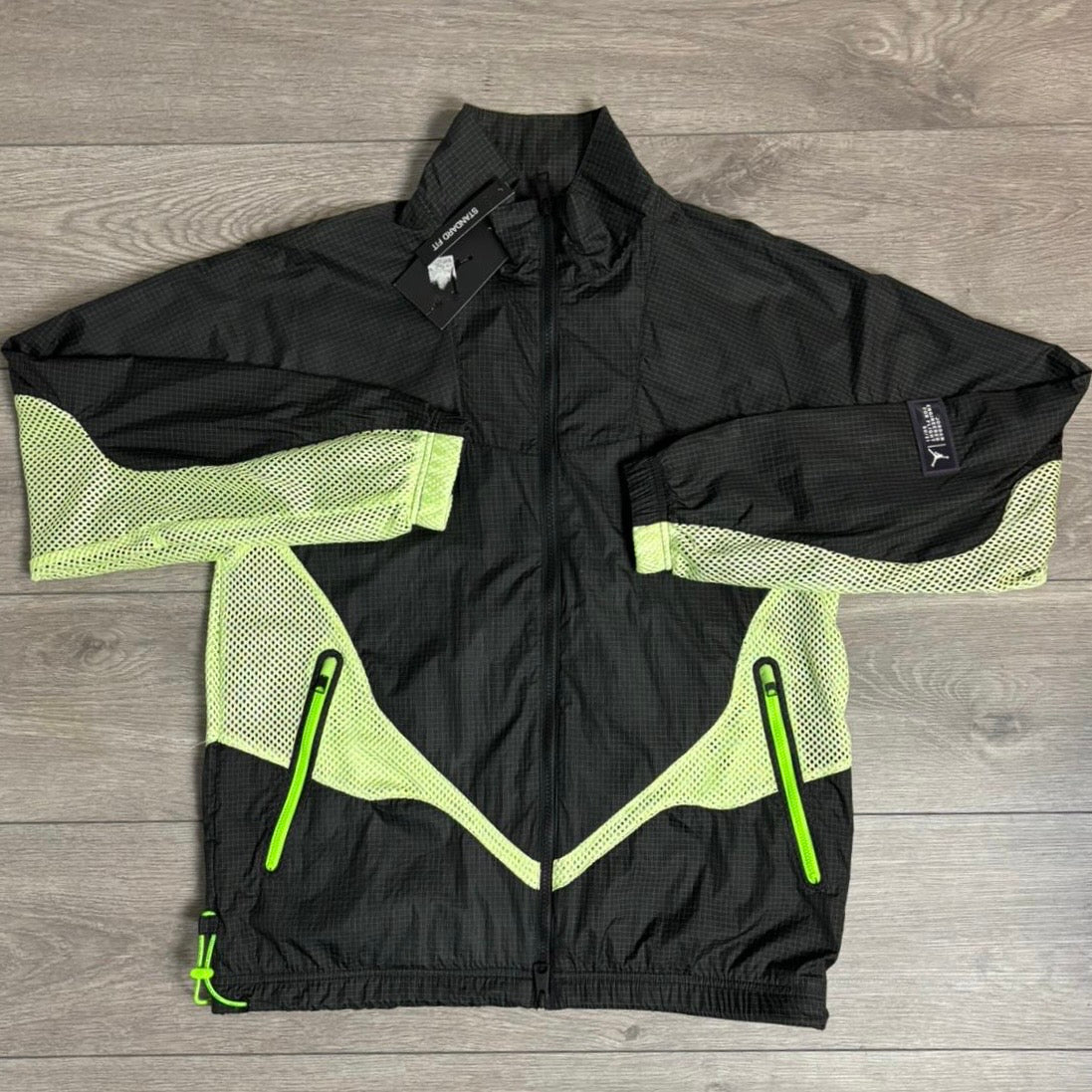 Nike Air Jordan Engineered Track Jacket Black/Green