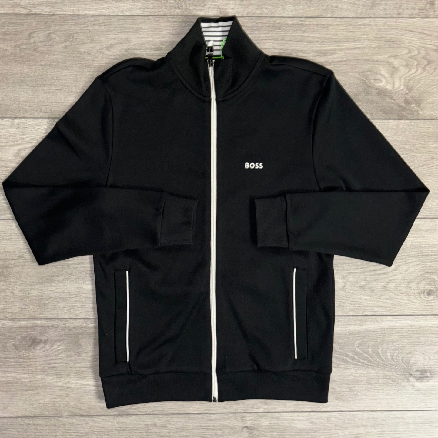 Hugo Boss Black/White Stretch-Cotton Tracksuit