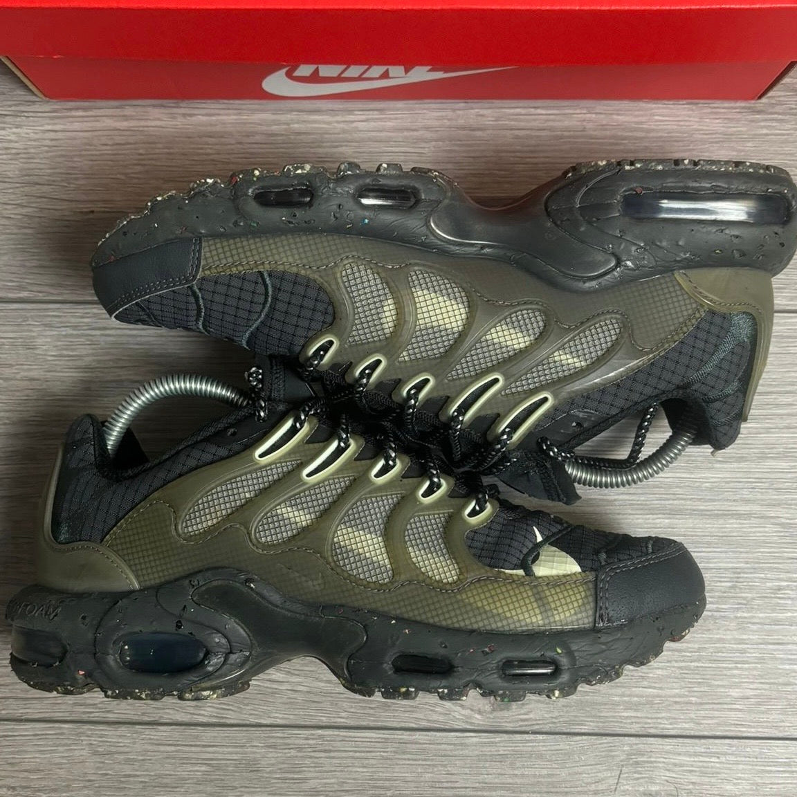 Pre-Loved Nike Air Max Terrascape Plus Black Barely Volt