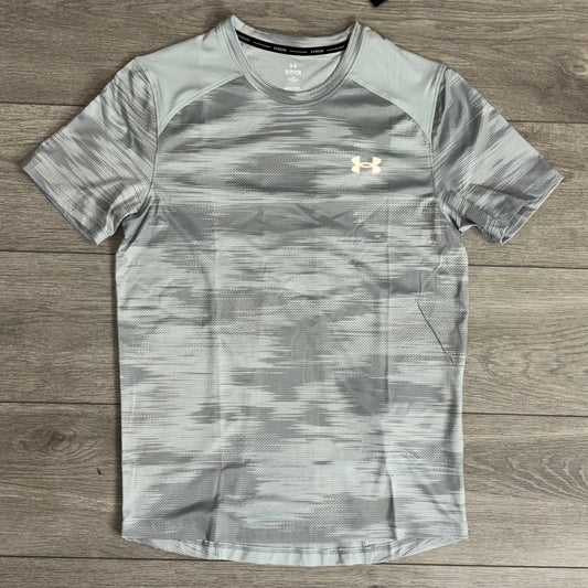 Under Armour Print Coolswitch T-Shirt Grey