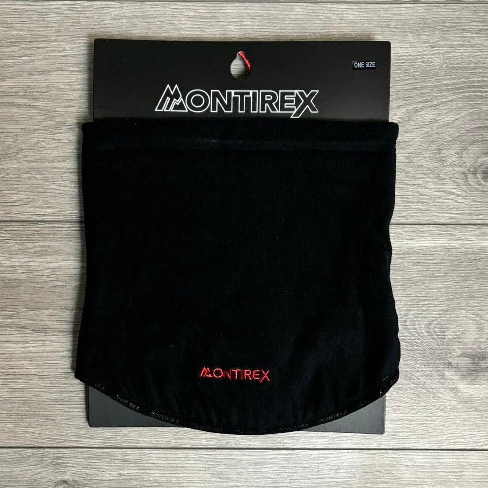 Montirex Fleece Black/Red Ridge Snood