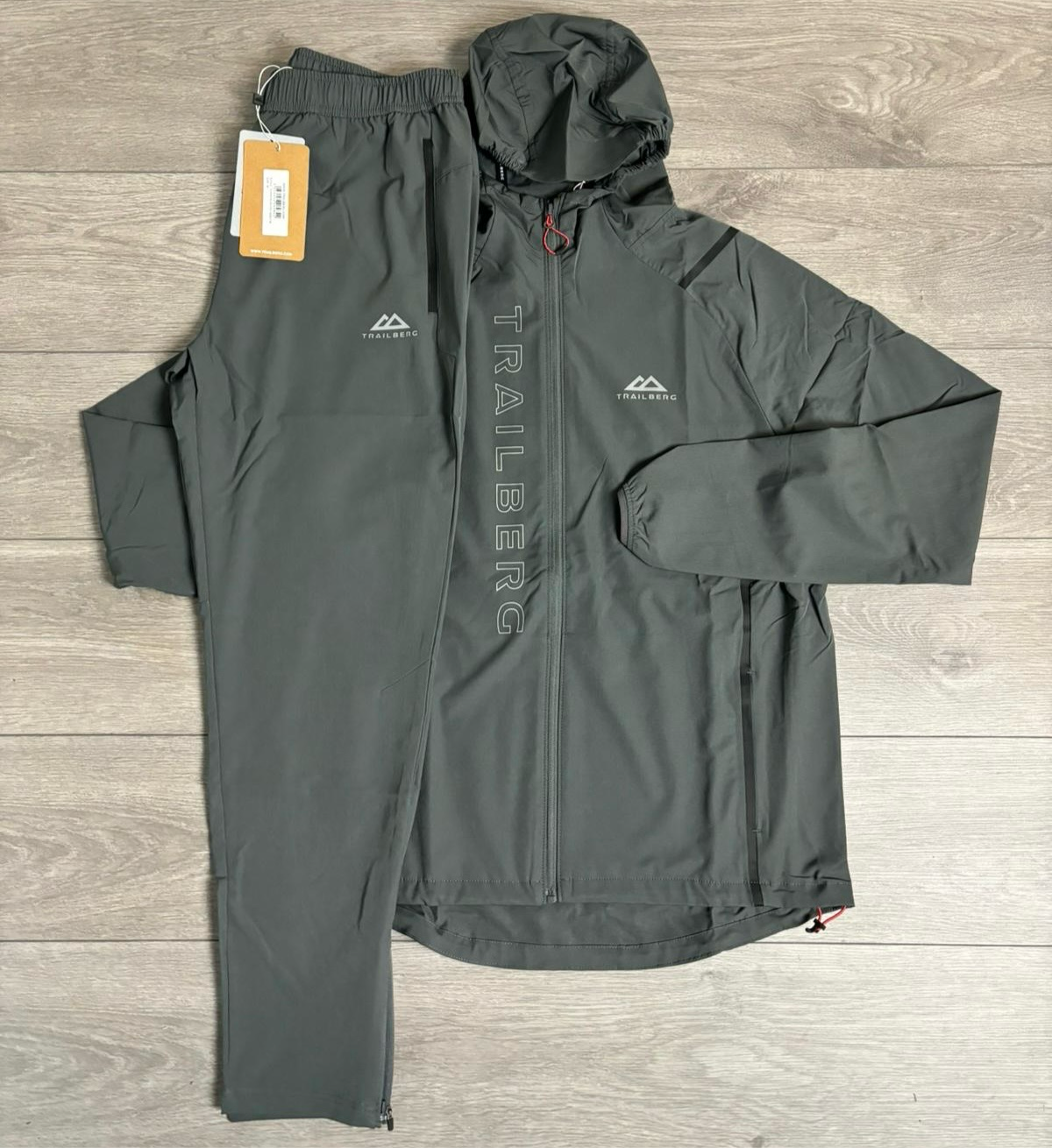 Trailberg Terra Tech Tracksuit Grey