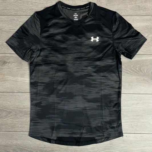 Under Armour Black Coolswitch Printed T-Shirt