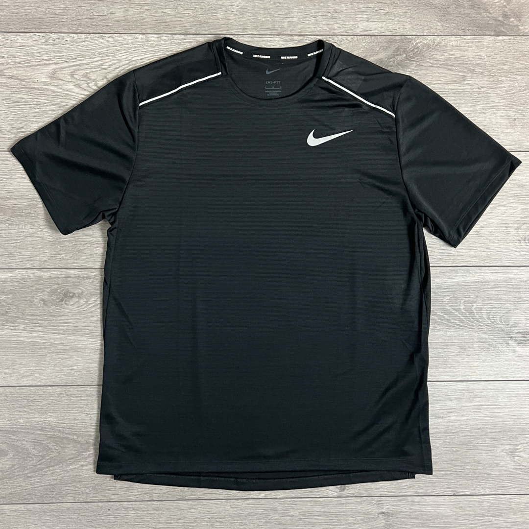 Nike Dri-Fit Black Miler 1.0 T-Shirt