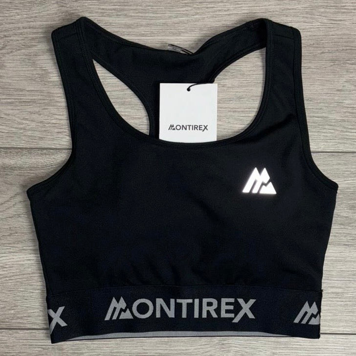 Womens Montirex Icon Sports Bra Black