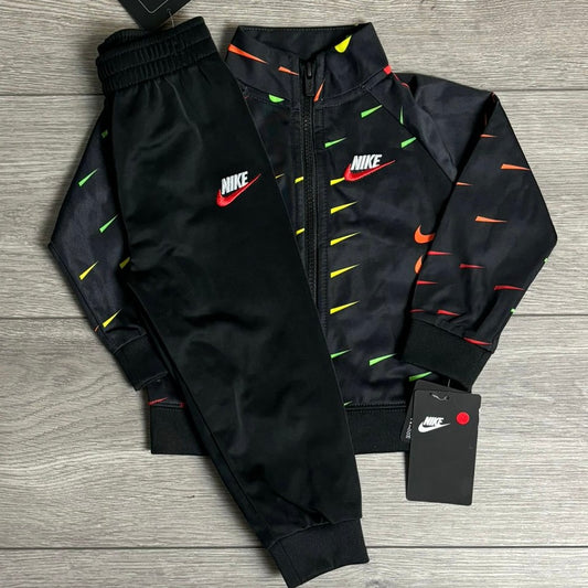 Infants Nike Multicolour Swoosh Tracksuit