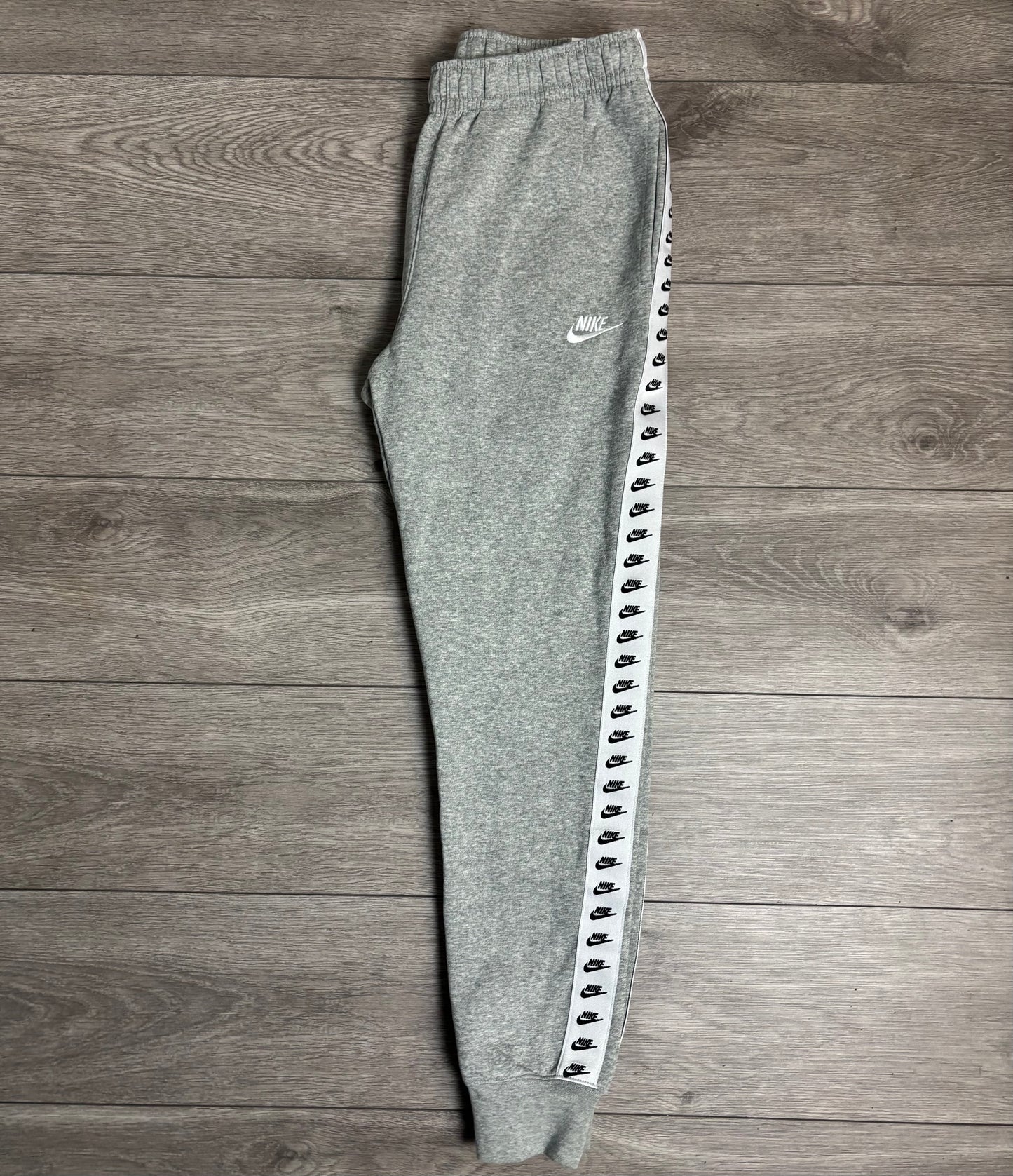 Nike Fleece Repeat Logo Tracksuit Grey