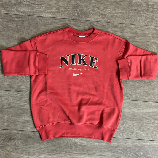 Kids Nike Athletic Dept Sweater Red