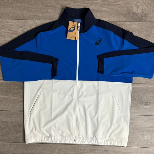 ASICS Match Jacket Blue/Black/White