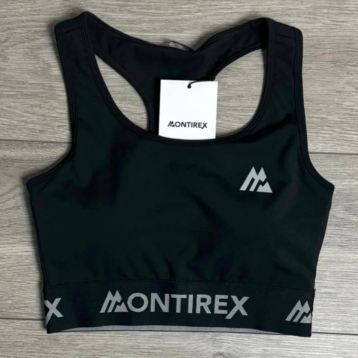 Womens Montirex Icon Sports Bra Black