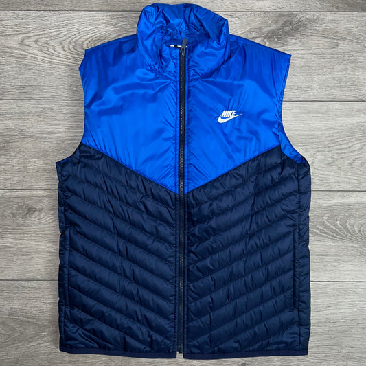 Nike Therma-Fit Blue Padded Gilet