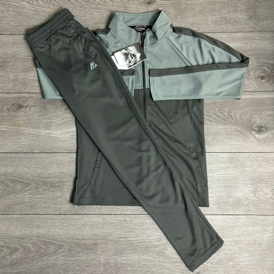 Junior Montirex Pace Tracksuit Platinum Grey