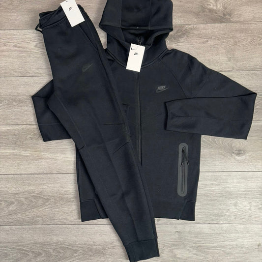 Nike Tech Fleece Tracksuit Black