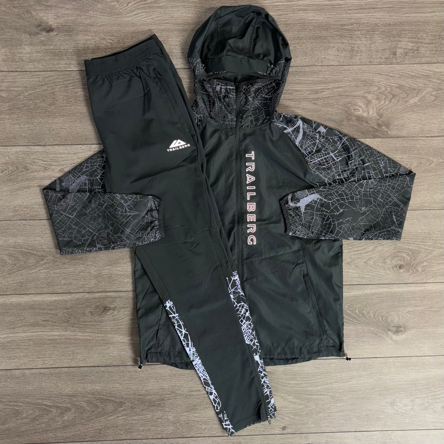 Trailberg Geneva Tracksuit Charcoal Grey