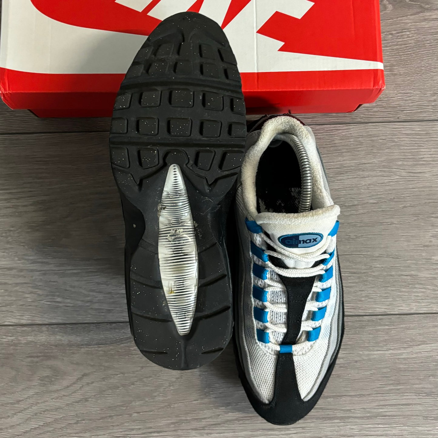 Pre-Loved Nike Air Max 95 ID - Black/Blue/White