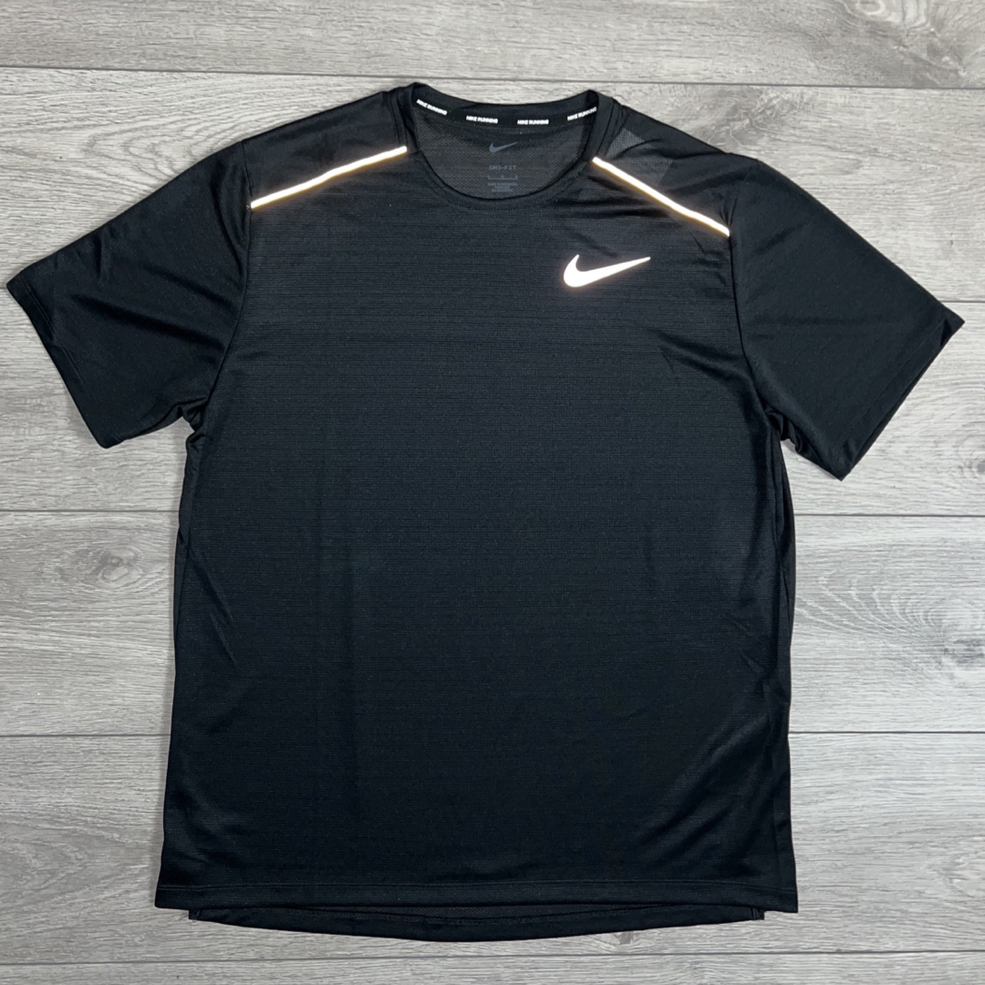 Nike Dri-Fit Black Miler 1.0 T-Shirt