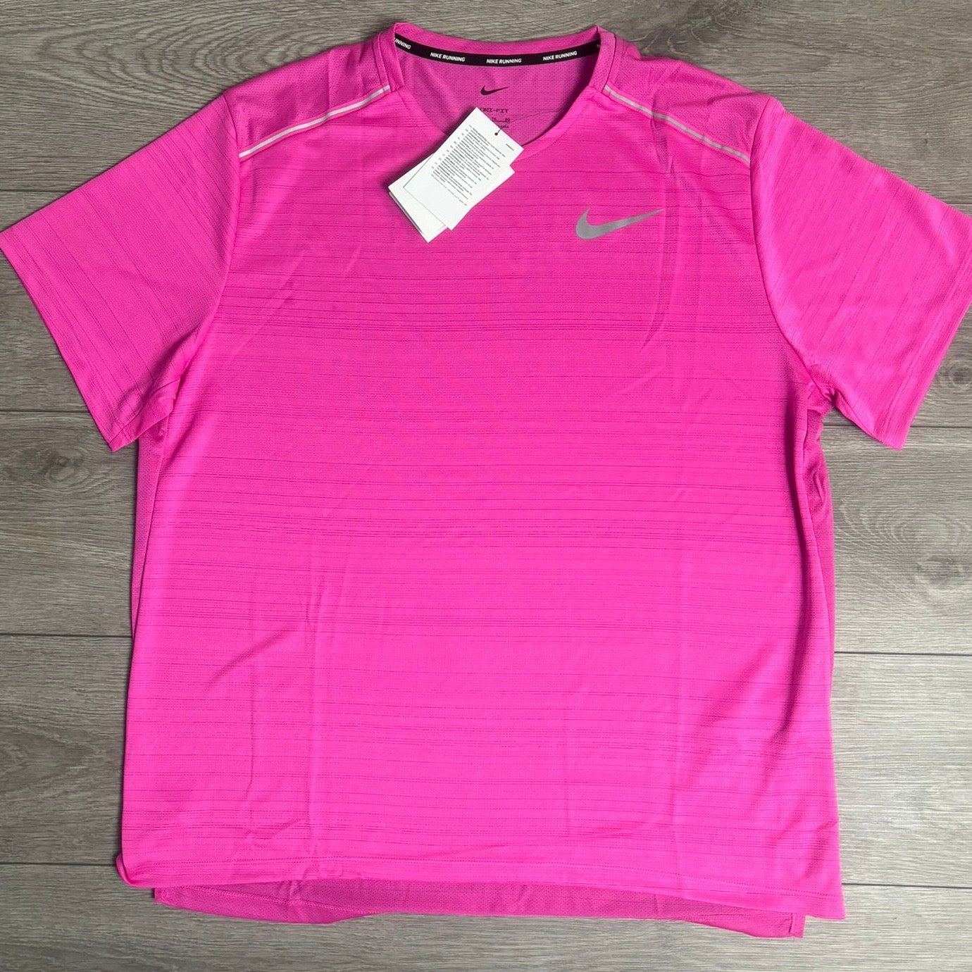 Nike Miler 1.0 Hot Pink T-Shirt