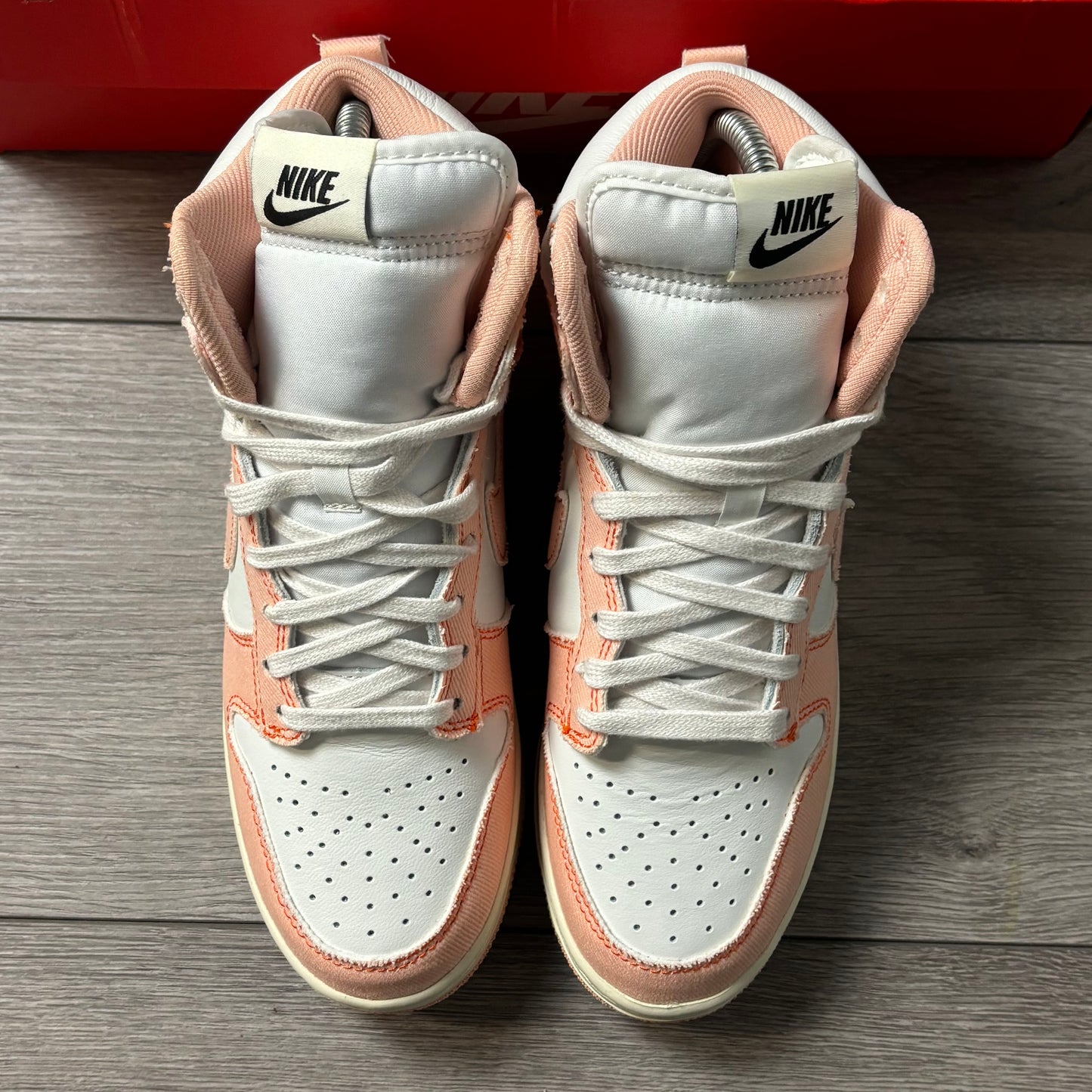 Nike Women’s Artic Orange Dunk Hi 1985 Retro