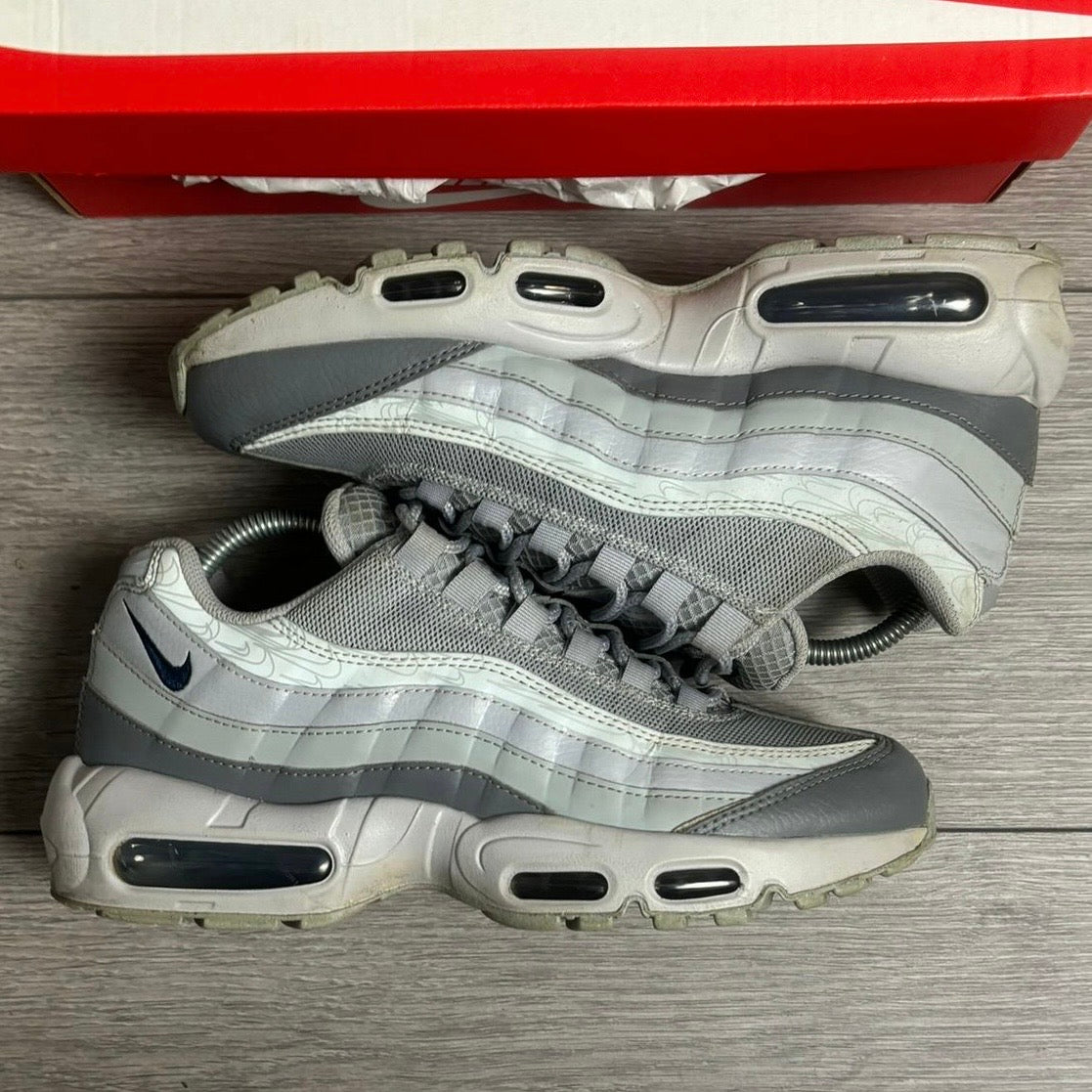 Pre-Loved Nike Air Max 95 Wolf Grey Midnight Navy