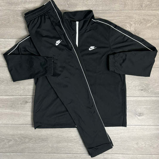 Nike Club Black/White Tracksuit