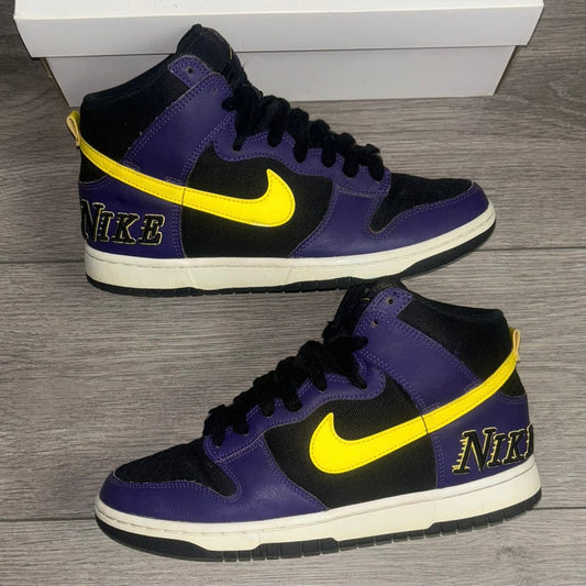 Pre-Loved Nike Dunk High Premium EMB Lakers