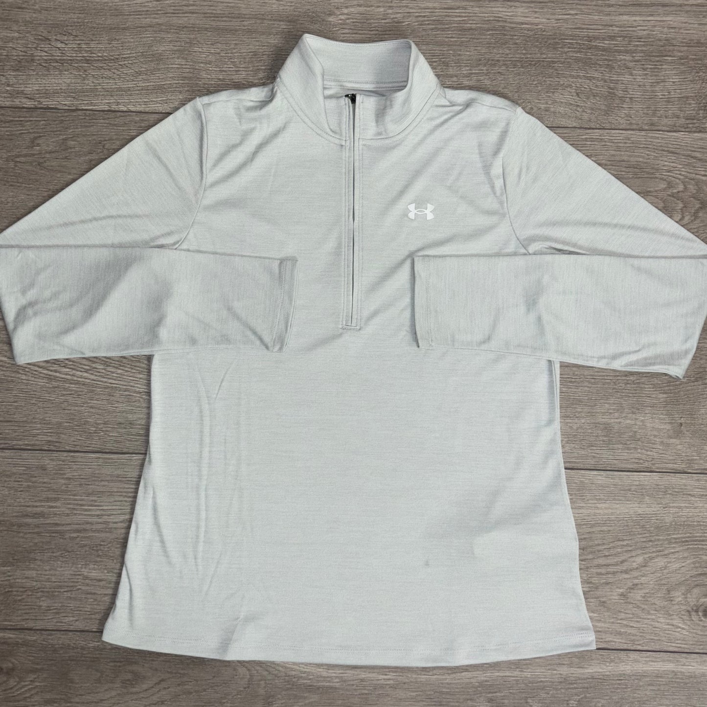 Womens Under Armour Light Grey 1/4 Zip