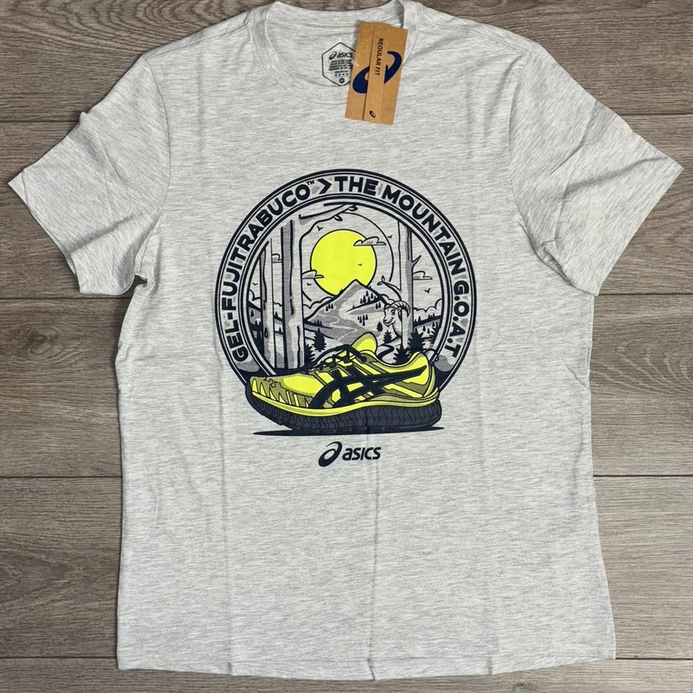 ASICS Graphic Trabuco 2 T-Shirt Grey